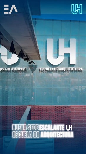 ¡La Escuela de Arquitectura UH estrena una nueva Sede! 💙 La nueva Sede Escalante es el espacio donde tus ideas tomarán forma: está tecnológicamente equipada, cuenta con dos pisos de aulas y talleres, Auditorio, laboratorio de informática, área de corte, zonas sociales pensadas para crear, compartir e innovar…. Y además cuenta con una ubicación estratégica en Barrio Escalante.👷🏻‍♀️👷🏻 Respaldados por más de 40 años de prestigio y calidad académica, aquí se forman los profesionales líderes que