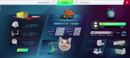 Big Money but long journey 🥴🥴#truckersofeurope3 #tiktokmyanmar #ရောက်ချင်တဲ့နေရာရောက်👌 #fyp