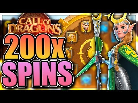 Most insane spins ever [also gemming artifacts] Call of Dragons
