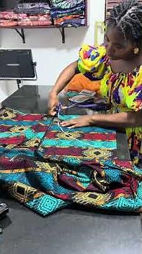 Easy peplum tutorial #abujatailor