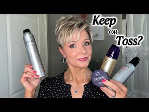 Styling My Pixie with “Forgotten” Products… Keep or Toss? ✂️