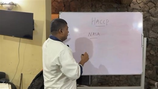 A small clip from Chef Yehan sharing valuable knowledge on HACCP — because food safety is not optional, it’s a responsibility. #HotelManagementDiploma #SkillDevelopment #vocationaltraining #careergoals | Universal College of Learning-UCOL