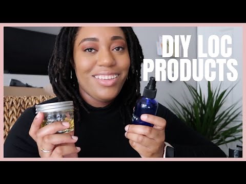 How to Make a Loc Moisturizing Spray | Super QUICK + EASY!