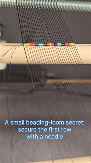Follow for daily beading and tutorials #beading #loombeading #pattern #tutorial #forbeginners | Kobzar beads Handmade Studio