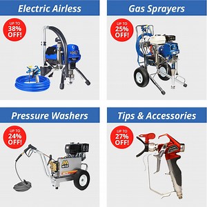 Spring SprayBuy™ is here. Save now through May 31 on equipment from Mi-T-M Corporation, Titan Paint Sprayers, Graco Contractor Equipment - North America, and more: https://bit.ly/4cl6D9r | Sherwin-Williams Paint Pros