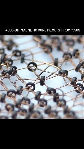 4096-BIT MAGNETIC CORE MEMORY