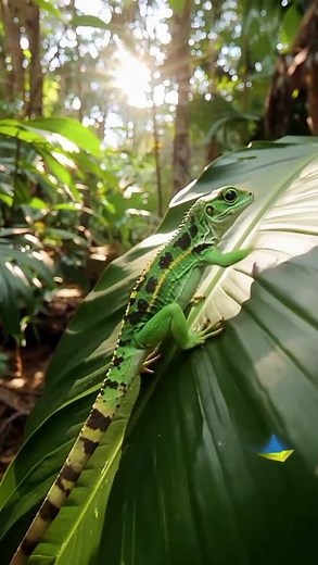 Tiny Chameleons Playing 🦎🌈 | Color-Changing Cuties