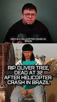 RIP Oliver Tree. Dead at 32 after helicopter crash in Brazil. 💔 #olivertree