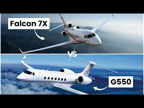 Gulfstream G550 vs Dassault Falcon 7X: Ultimate Private Jet Comparison 2025!
