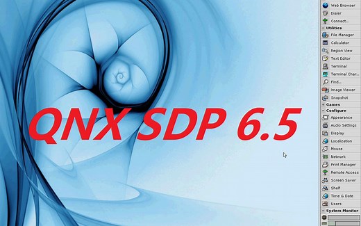 QNX SDP 6.5 安装与使用