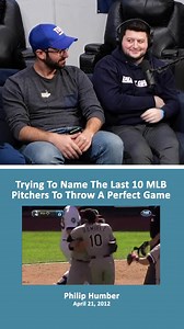 Most recent MLB perfect games