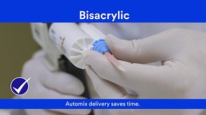 1K views | Switch to bis-acrylics for consistent automix delivery, faster set, lower shrinkage, and a more precise fit. | Henry Schein Dental | Facebook