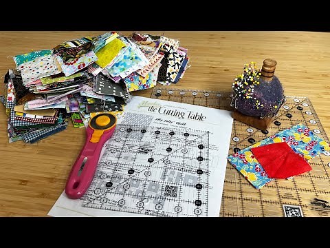 SIMPLE JIFFY JELLY QUILT pattern uses 2 1/2 in STRIPS! 15th in our series to use leftover fabrics!