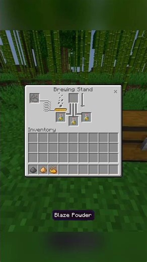 How to make Strength 2 potion in Minecraft || mcpe #viral #trending #minecraft #shorts #official