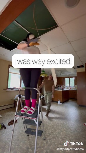 Discovering Hidden Treasures: Removing Drop Ceiling Reveals Original Beauty