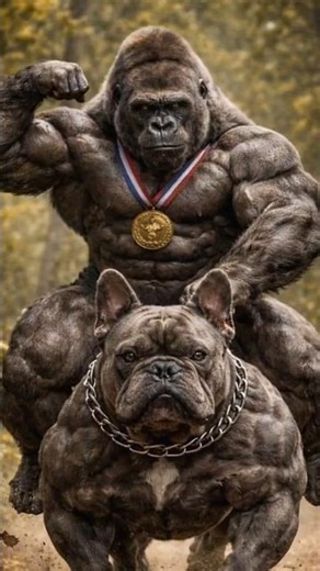 You Won’t Believe This Gorilla’s Dog 😮