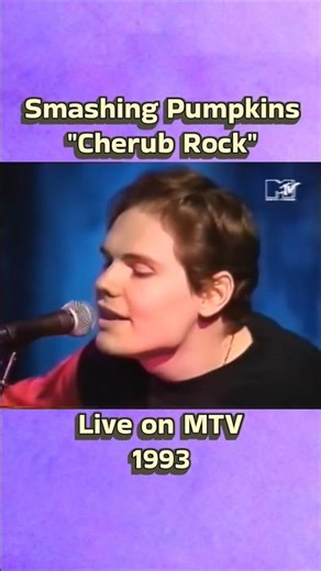 Smashing Pumpkins - "Cherub Rock" live on MTV (1993) #smashingpumpkins #90srock #90salternative