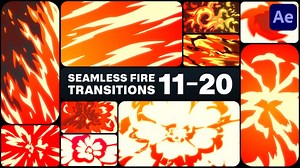 Seamless Fire Transitions for After Effects