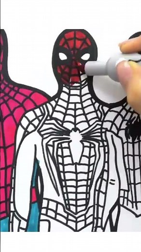 HOW TO COLORIG TO spider-man: across the spider-verse VS spider man 2 PS5