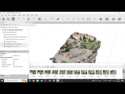 Agisoft Metashape Video 9 Build DEM
