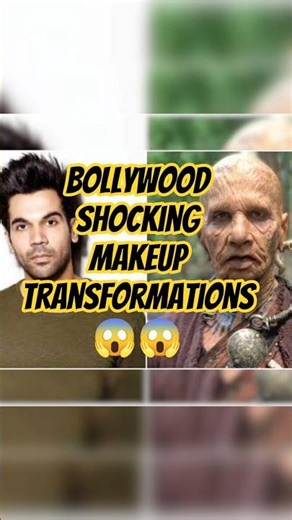Bollywood Shocking Makeup transformations 😱😱 #bollywood #akshaykumar #shahrukh_khan