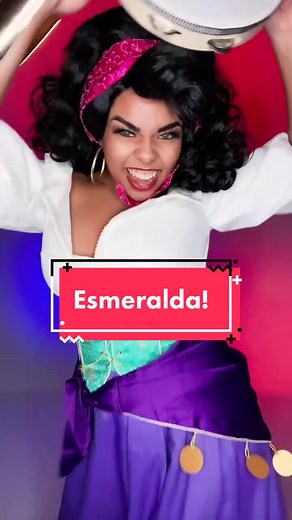 Esmeralda Disney Costume Cosplay for Dancer | Rhythm of the Tambourine