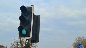 Flashing Green Traffic Signal On City Stock Footage Video (100% Royalty-free) 3727873369 | Shutterstock