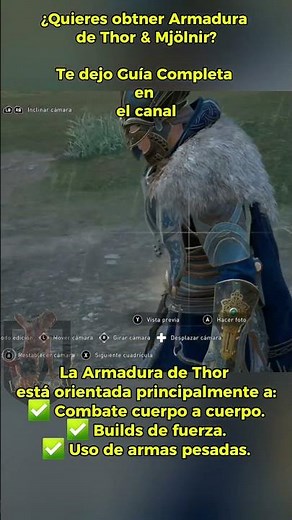 AC Valhalla | Armadura de Thor y Mjölnir | Guía Completa | #gameplay #assassinscreed