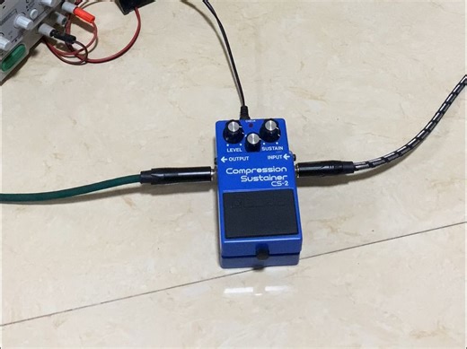 BOSS CS-2 Compression Sustainer 压缩效果器 86年日产试听，手机外录
