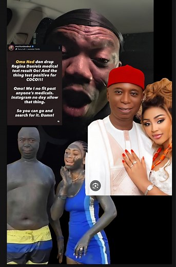 NED NWOKO DON VEX POST REGINA DANIEL MEDICAL RESULT E BELIKE RESULT SAY SHE DEY TAKE COC OH! ABI NA THIS PICTURE THEY VEX PAPALOLO ! | MC Jec-Timi TV