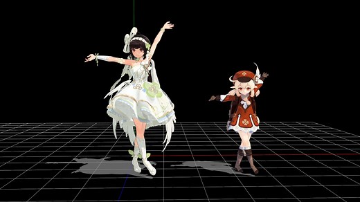 【MMD教程】 fbx动捕数据 完美匹配mmd模型并 转换为 vmd 格式，(FBX转vmd)