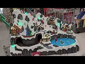 Animated Christmas Village (Lights & Sounds)