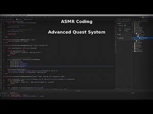 ASMR Coding Advanced Quest System | Roblox Studio #robloxstudio #coding #tutorial