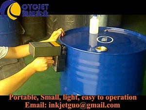 ATL360 Oil drum handheld coding machine/bucket hand coding equipment/batch code hand printer/inkjet 