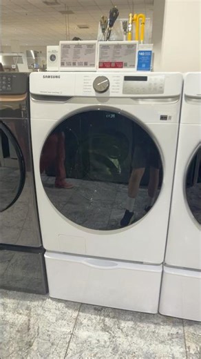 Samsung front load washer white