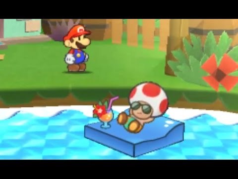 Paper Mario: Sticker Star Walkthrough - W2-3 Sandshifter Ruins & W2-4 Damp Oasis