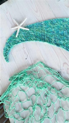The Mermaids' Garden soothing lace shawl knitting pattern: a relaxed tour of this beautiful shawl.