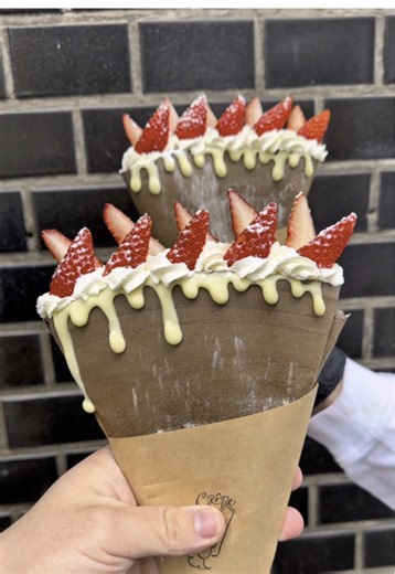 絶品いちごクレープの作り方