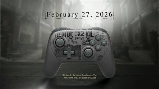 #ResidentEvil-themed Nintendo Switch Pro Controller is coming out alongside #RE9 release. Grace and Leon amiibos are releasing this summer so you can unlock some cool weapon skins ✨ | GameSpot