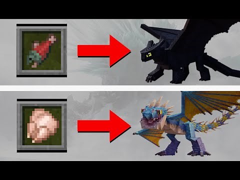 How to Tame Every Dragon in Minecraft Isle of Berk