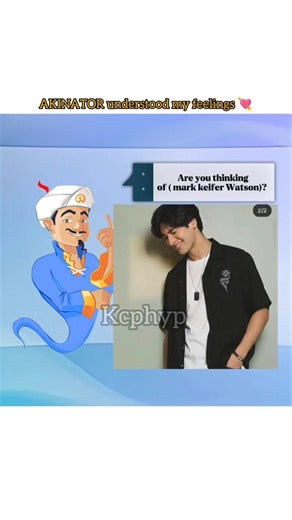 AKINATOR understood my fillings❤#andresmuhlach#edit #trending#viral#shorts#jayfer #sectione#ashdres