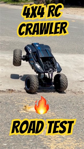 4x4 RC Crawler Road Test 😱 (Real Performance!) #viral #toys #rc #4x4 #shorts