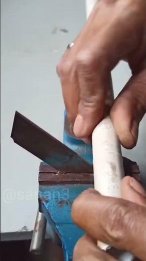 Perfect PVC Pipe Cut Trick