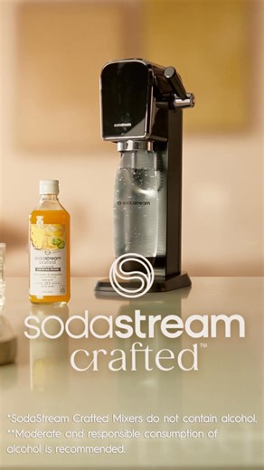 Discover your inner mixologist and craft cocktails or mocktails easily at home with the SodaStream Crafted Mixers range. Available in fresh and modern flavours including Pineapple and Jalapeno, White Peach and Ginger, Pink Grapefruit and Elderflower. | SodaStream Australia