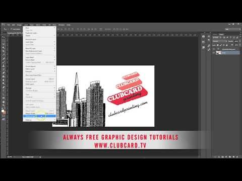 How To Save A Print Ready File In Adobe Photoshop | Clubcard TV