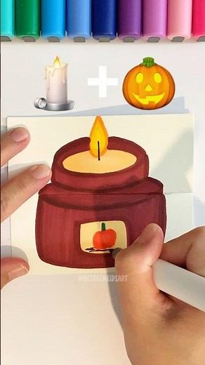 🕯️+🎃 Cute Fall Surprise | Matthew 5:16 Let Your Light Shine 🌟 #shorts