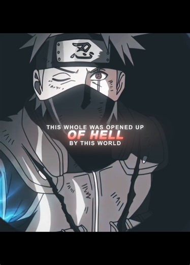 I'm in hell | Obito Uchiha #obito #kalashi #rin #narutoshippuden