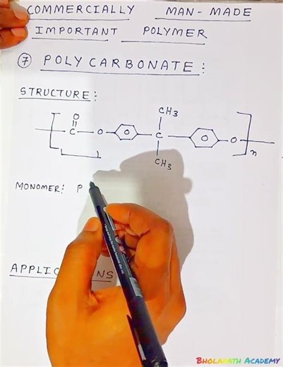 Polycarbonate | Structure & Uses Explained in 30 Seconds