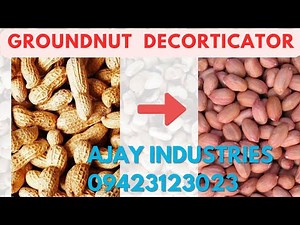 M 09168920294 Powerful Groundnut Decorticator , High-Capacity Groundnut Decorticator
