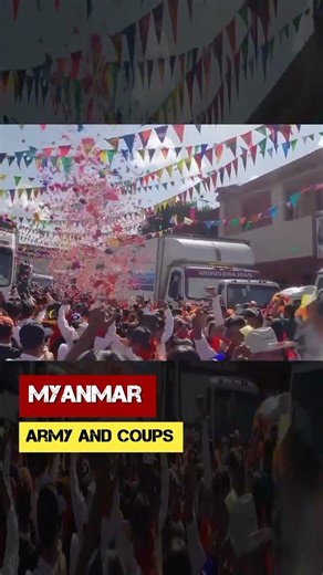 Myanmar. Army and Coups
